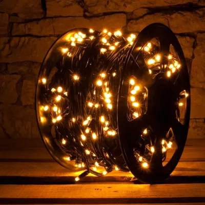 Zdjęcie produktu dla Świąteczna lampka LED DecoLED, 100 metrów, ciepła biel, 1000 diod LED, IP67, model SLNX1110W