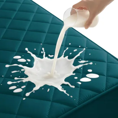 Produktbild von YSTELLAA Matratzenschoner Wasserdicht 160x200cm, Weiche Matratzenbezug Atmungsaktive, Mattress Protector Anti-Milben, Matratzenschutz Für Matratzen