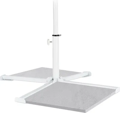 Produktbild von Sonnenschirm für Teller weiß