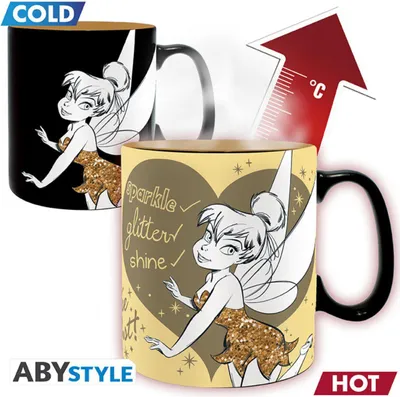 Produktbild von DISNEY - Mug Heat Change - 460 ml - Tinkerbell Sparkle - box
