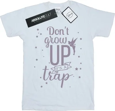 Produktbild von Disney - "Don't Grow Up" T-Shirt für Herren BI52136 (L) (Weiß)