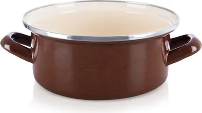 Immagine prodotto di Pentola smaltata MARRONE 18,5 cm, 1,6 l
