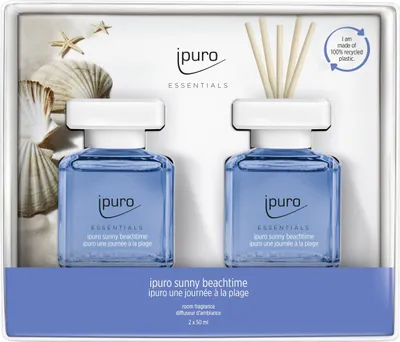 Produktbild von ipuro ESSENTIALS sunny beachtime, Duftflasche, Zerstäuber-Aroma-Diffusor, 0,05 l