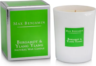 Obrázek produktu pro Max Benjamin Luxury Natural Candle Bergamot & Ylang Ylang
