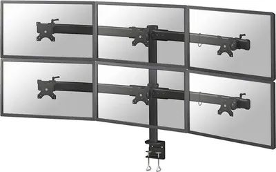 Obrázok produktu pre Neomounts FPMA-D700D6, Svorka, 8 kg, 48,3 cm (19"), 68,6 cm (27"), 100 x 100 mm, Čierna