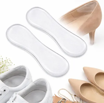 Produktbild von 1 Paar Gel-Fersengriffe Silikon-Schuhkissen-Pads Insert Protector Liner Einleges