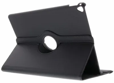 Productafbeelding van 360° Draaibare Bookcase voor de Apple iPad Pro 12.9 (2017) / Pro 12.9 (2015) - Zwart