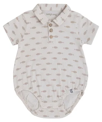Produktbild von Baby's Only Strampelanzug - Fin - Beige - Größe 56
