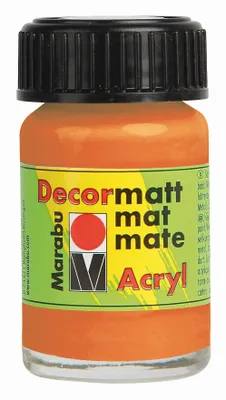 Produktbild von Marabu 1401 39 013 Decormatt Acryl Orange 15 ml