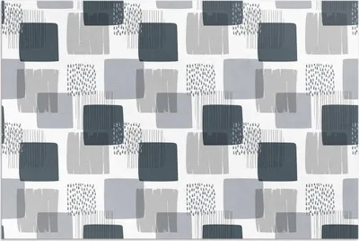 Imagen del producto de Cuadrados retro con diseño estampado – Alfombra de vinilo – 80x120 cm – Alfombra para exteriores – Terraza – Resistente a la intemperie – Moderno