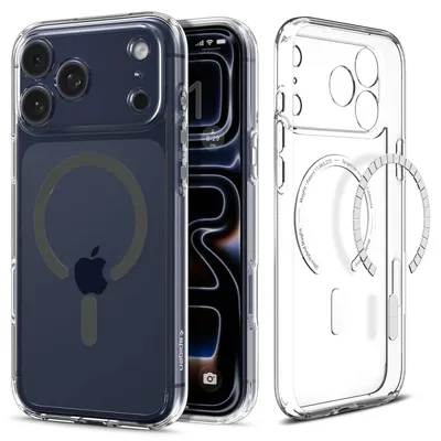 Obrázok produktu pre Spigen ACS10283, Ochranný obal, Apple, iPhone 17 Pro Max, 17,5 cm (6.9"), Grafit, Priehľadná