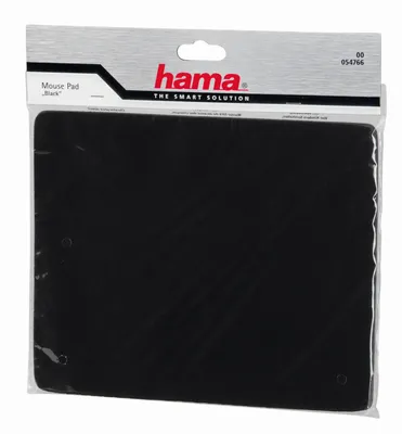 Immagine prodotto di HAMA 00051165 Mauspad Textiloberfläche - schwarz