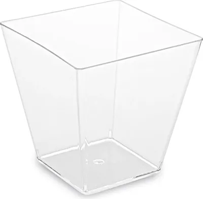 Produktbild von Snackbehälter 7,2 x 7,2 x 7,2 cm 230 ml 20 Stück.