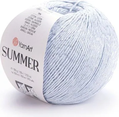 Produktbild von Yarn Art Summer 50 Grey Strickgarn