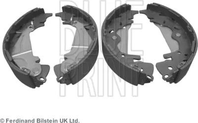 Produktbild von BLUE PRINT Bremsbackensatz Trommelbremse Hinten für HYUNDAI H-1 Travel (TQ) ADG04179