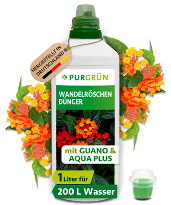 Produktbild von Purgrün Wandelröschen-Dünger 1 Liter