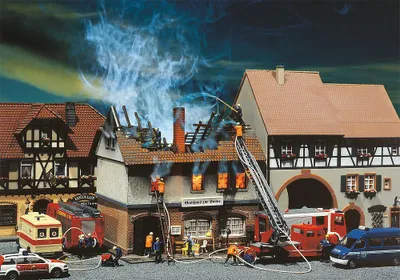 Produktbild von Faller 130429 - 1/87 / H0 Brandruine Gasthaus Zur Sonne - Neu