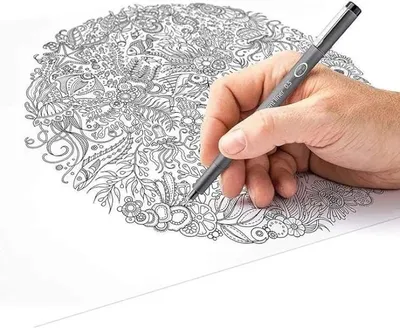 Produktbild von Staedtler Pigment Liner 308, Schwarz, Fein, Schwarz, Grau, Rund, Tinte auf Pigmentbasis, 0,3 mm