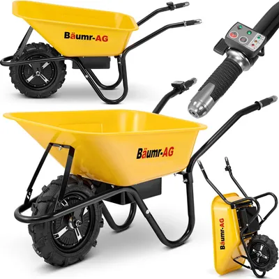 Zdjęcie produktu dla Taczka Baumr-AG elektryczna akumulatorowa wozidło BPR-700E 180kg