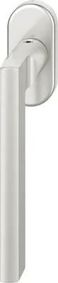 Produktbild von FSB Fenstergriff 34 1035 ovale Rosette Griff universal Aluminium silber eloxiert