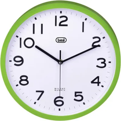 Immagine prodotto di Trevi OM 3302 S Orologio al quarzo rotondo verde, bianco