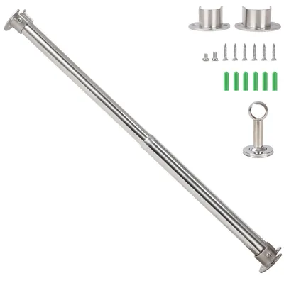 Image de Barre de vêtements extensible en acier inoxydable 34-50 cm