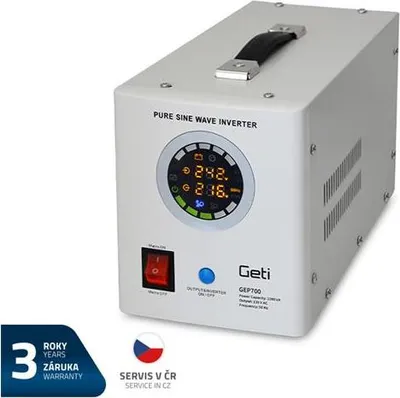 Produktbild von Notstromquelle GETI GEP700 Sinus 700 W (1000 VA)