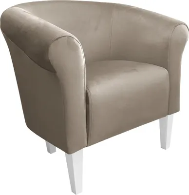 Obrázek produktu pro Křeslo Milo nohy 20 cm bílé šedé béžové MG09