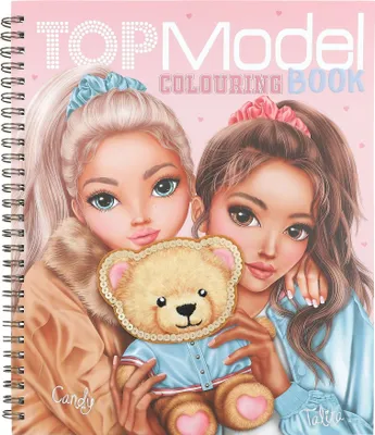 Image de depesche distribue le livre de coloriage TOPModel TEAM TEDDY multicolore