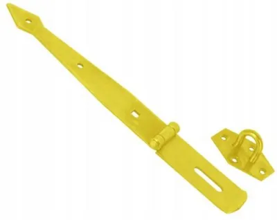 Produktbild von DOMAX ZZB200 Torband mit Aufsatzschloss Goldfarben 200mm
