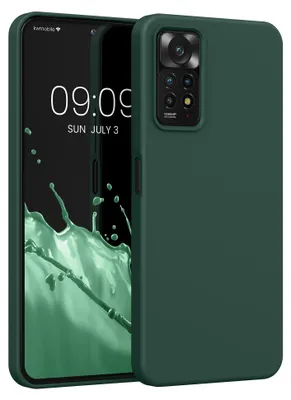 Produktbild von kwmobile Handyhülle für Xiaomi Redmi Note 11 Pro / Note 11 Pro (5G) / Note 12 Pro (4G) Hülle - Case Silikon - Kabelloses Laden - Schutzhülle Cover in