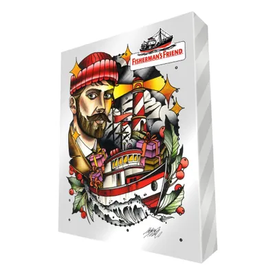 Produktbild von Fisherman’s Friend Adventskalender 2025 – 24 Türchen, 13 Sorten Menthol-Pastillen, vegane & glutenfreie Bonbons, Geschenk Weihnachten Advent Kalender