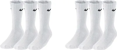 Produktbild von 6 Paar Nike Herren Damen Socken SX4508 - Farbe: weiß - Größe: 46-50