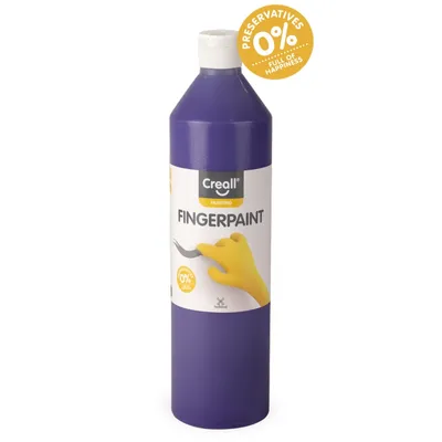 Creall Fingerfarbe 750 ml Violett ohne Konservierungsstoffe