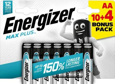Produktbild von Set mit 10+4 AA-Alkalibatterien, 1,5 V, ENERGIZER
