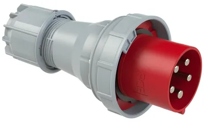 Immagine prodotto di Spina portatile PCE 125 A, 5 poli, 400 V, 6 h, IP66/67, 045-6