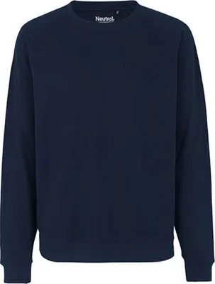 Image de Tiger Coton by Neutral T63001 | Sweat-shirt unie Tiger Coton manches raglan - Couleur : Navy - Taille : L