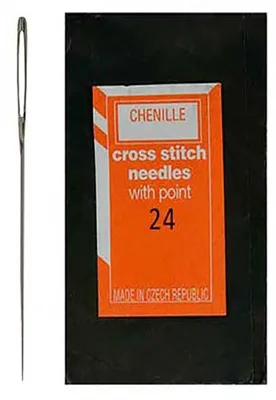 25 Sticknadeln mit Spitze 24