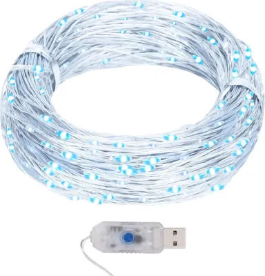 Obrázok produktu pre LED mikro svetelná reťaz 40 m 400 LED studená biela 8 funkcií