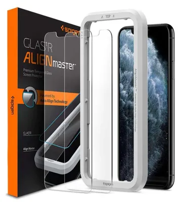 Obrázok produktu pre Spigen AGL00101, Apple, iPhone 11 / XR, Priehľadná, 2 kusov