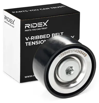 Produktbild von RIDEX 310T0282 Spannrolle Keilrippenriemen 54mm passend für MERCEDES-BENZ SPRINTER 3,5-t Kasten (906) VIANO (W639) VITO Bus (W639) VITO / MIXTO Kasten