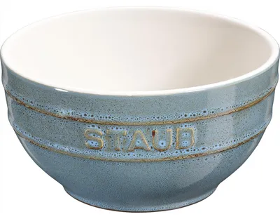 Produktbild von Staub Ceramic Schale Geschenkkarton 12 x 6 x 12 cm, Ø 12 cm rund Antiktürkis