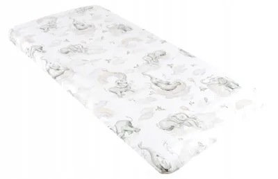 Produktbild von BabyLux Spannbettlaken 70x140 cm 100% Baumwolle Kinderbett