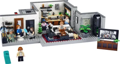 Produktbild von LEGO 10291 Icons Queer Eye – Das Loft der Fab 5, Modellbauset mit Minifiguren für Erwachsene, Netflix-Sammlerreihe, Geschenkidee
