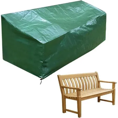 Productafbeelding van Tuinbankhoes, waterdicht, groen, 163x66x63/89 cm