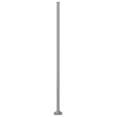 Produktbild von SONGMICS Standpfosten für Markisenkasten, Haltestange, Keine Wandmontage der Markise erforderlich, nur für SONGMICS Einzel-Seitenmarkise mit Stahl-Standpfosten geeignet, grau ASG502Y01