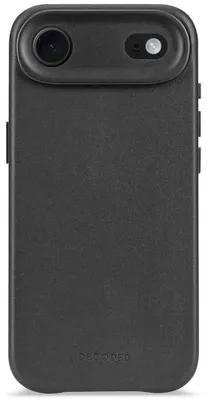 Produktbild von Decoded Leather Backcover Iphone 17 Air Handyhülle Schwarz Schwarz One Size