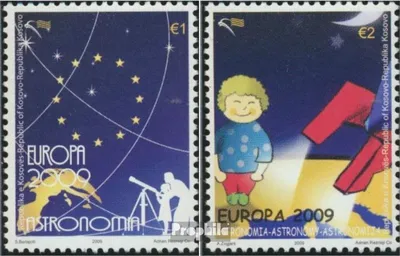 Produktbild von Briefmarken Kosovo 2009 Mi 132-133 (kompl.Ausg.) postfrisch Astronomie