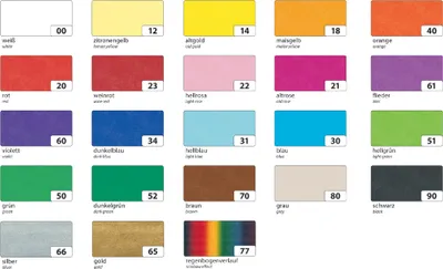 Produktbild von folia Seidenpapier (B)500 x (H)700 mm 20 g/qm weiß 26 Blatt