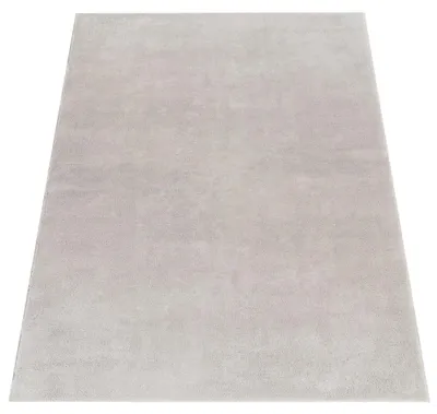 Productafbeelding van Wasbaar vloerkleed voor de woonkamer, korte pool, effen kleur, moderne stijl, zacht